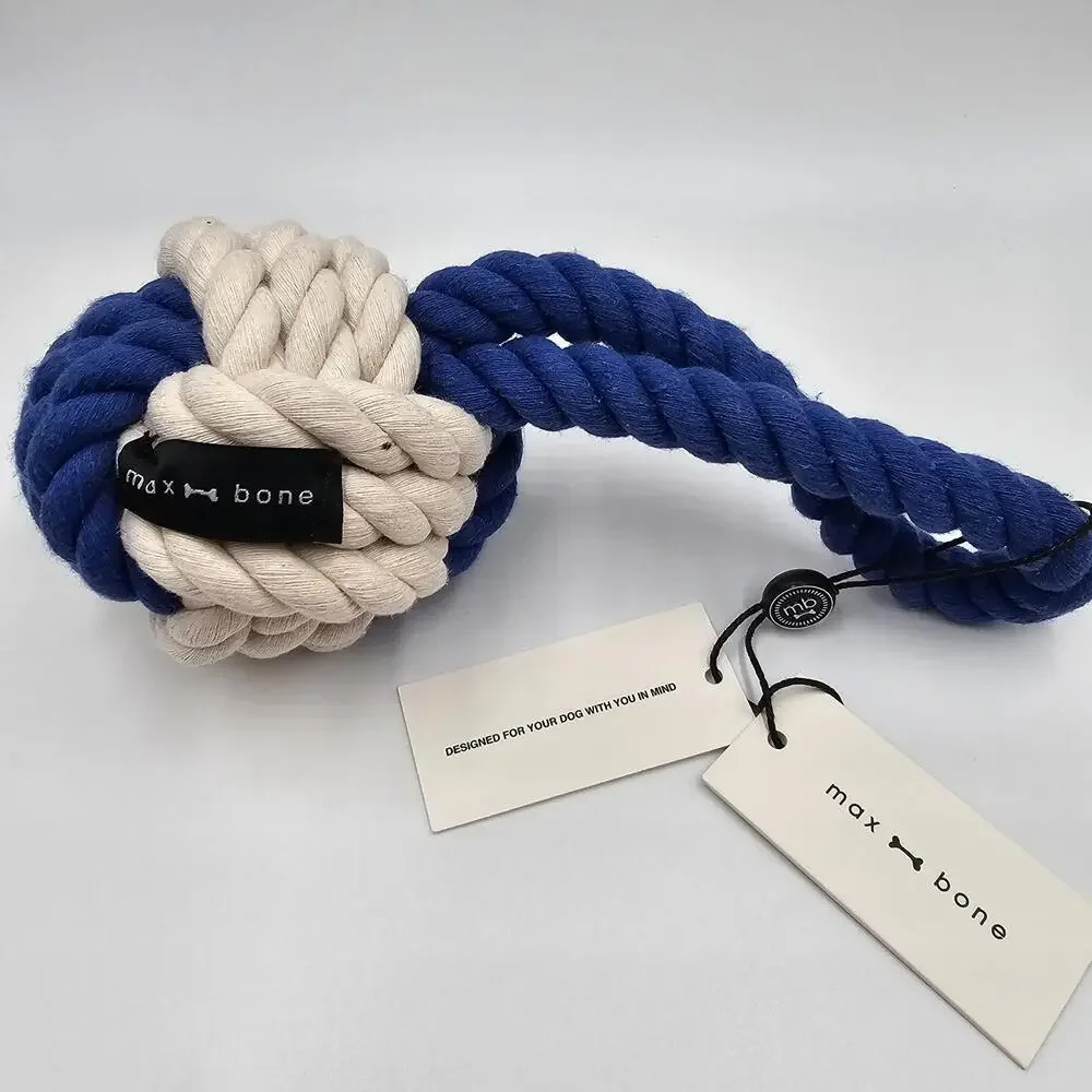 Max‎ Bone Rope Dog Toy Canine Chew Toy